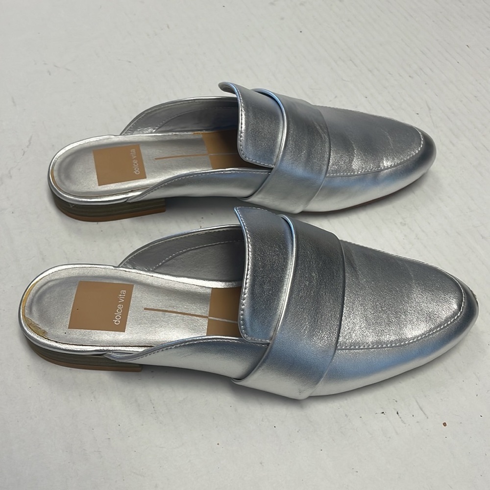 Dolce Vita silver slides - Picture 5 of 5